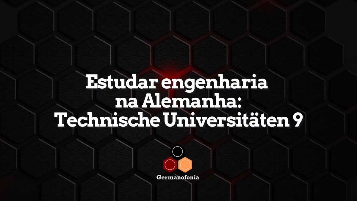 engenharia na Alemanha Technische Universitäten 9 (TU9)